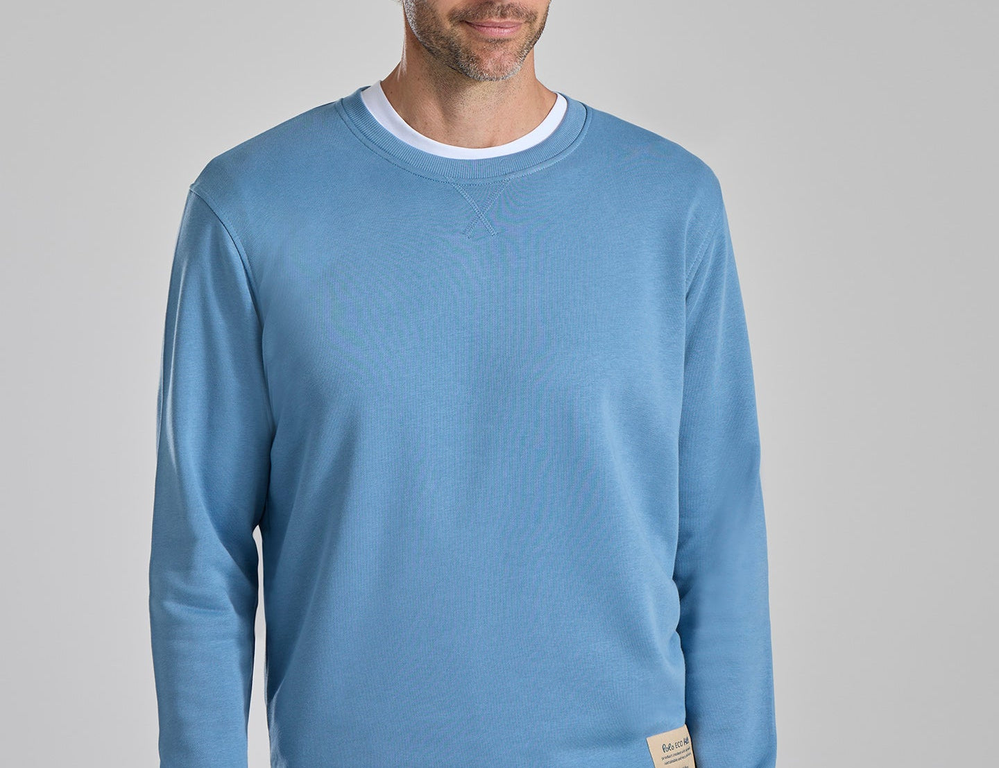 SUDADERA ECO SOFT BLUE - Polo Hills