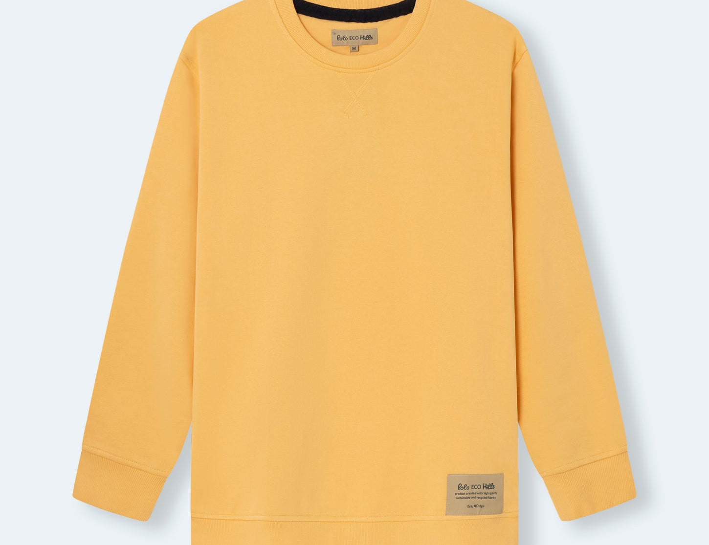SUDADERA ECO SOFT YELLOW - Polo Hills