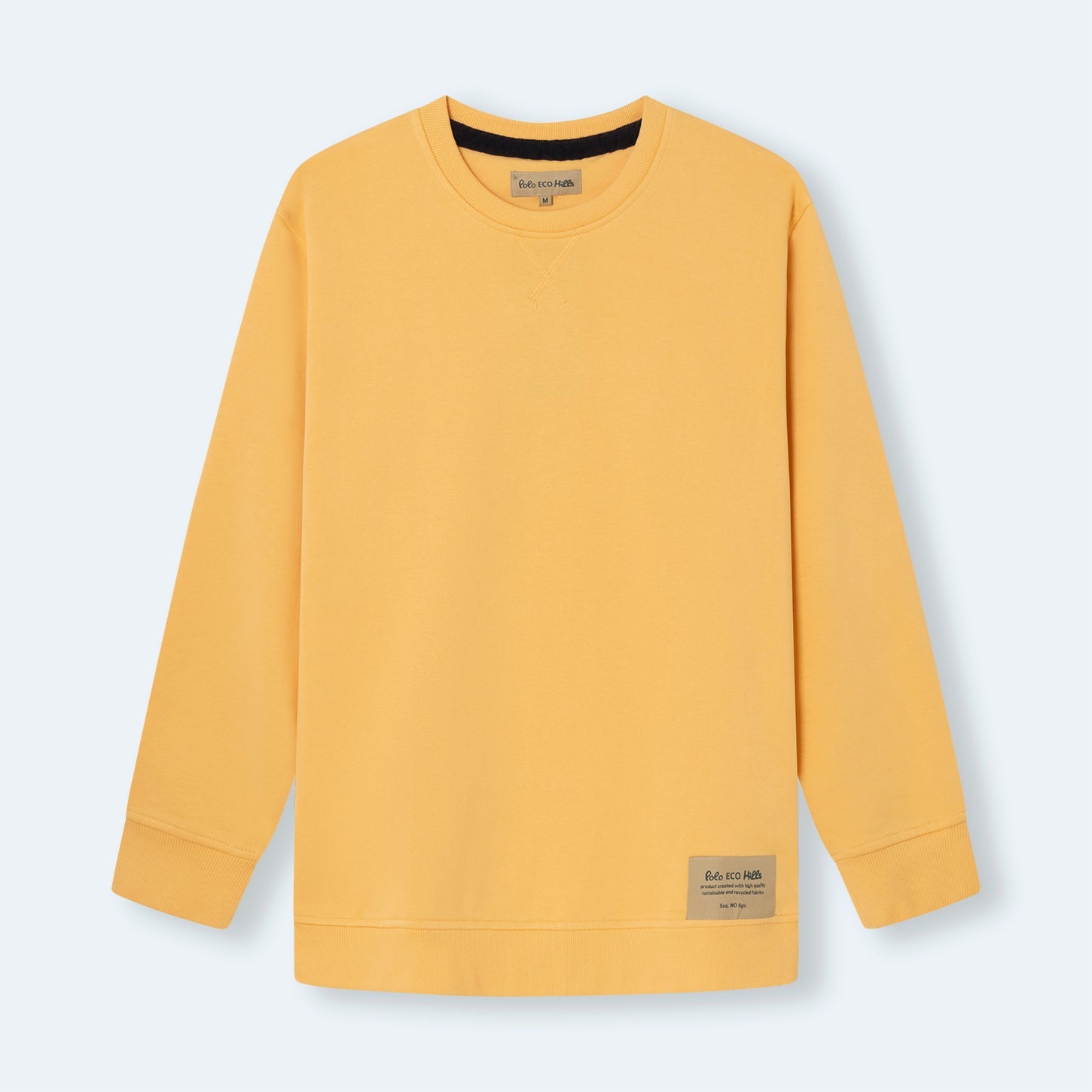 SUDADERA ECO SOFT YELLOW - Polo Hills