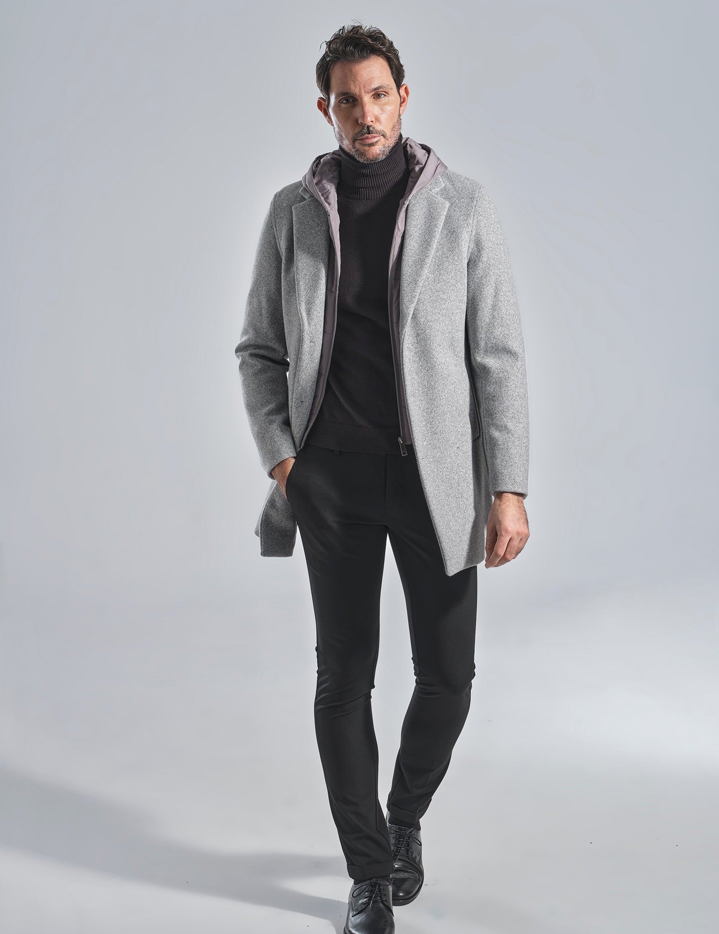 ABRIGO LILLE GREY - Polo Hills