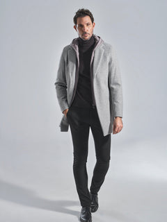 ABRIGO LILLE GREY - Polo Hills