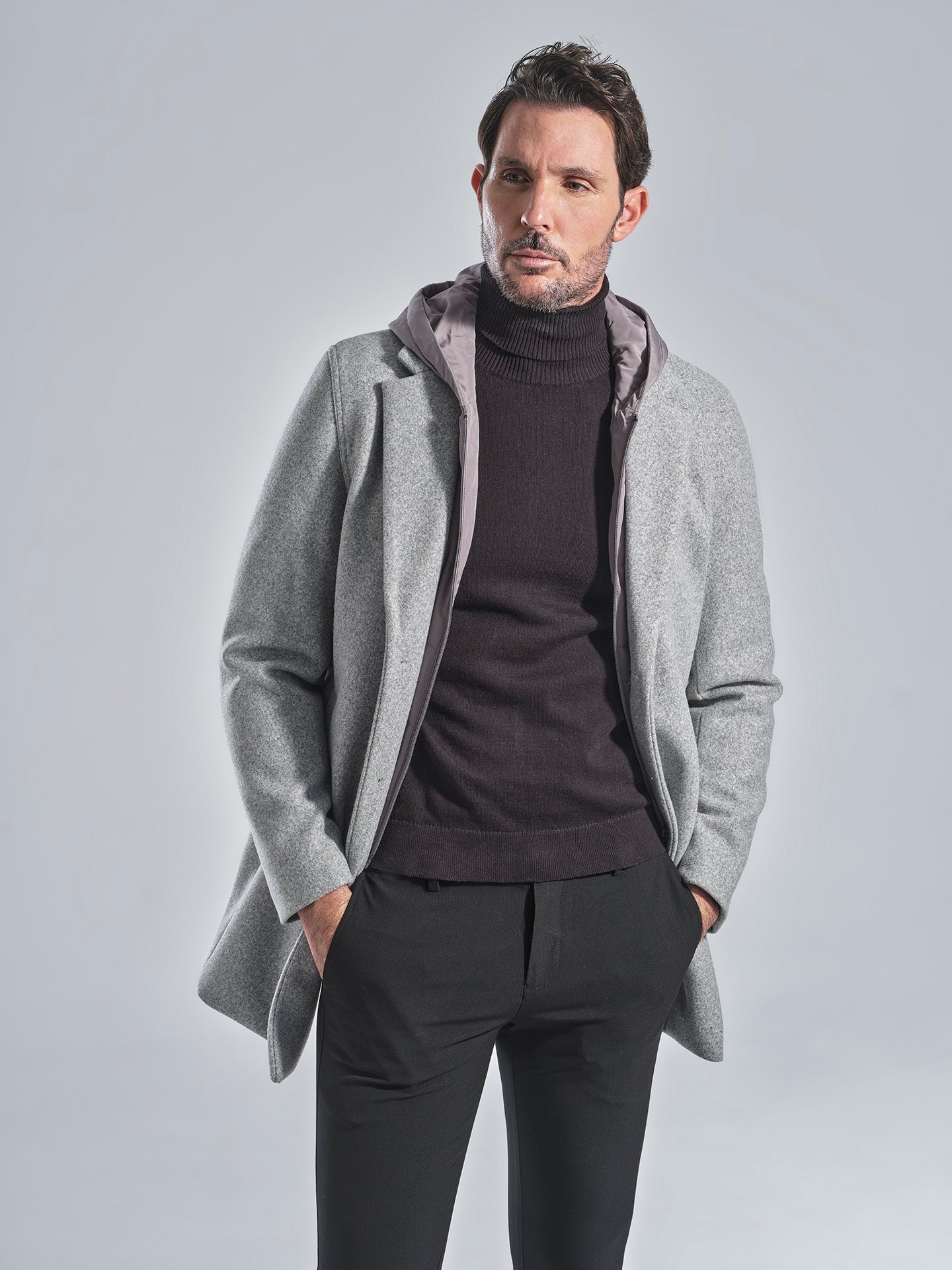 ABRIGO LILLE GREY - Polo Hills