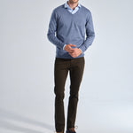 PANTALON WRAE KHAKI - Polo Hills