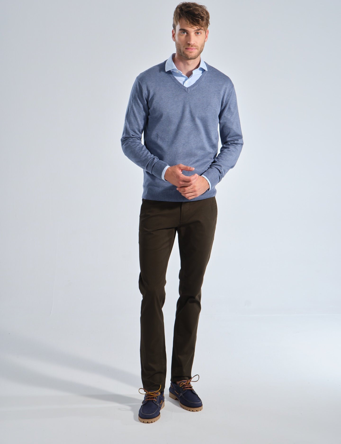 PANTALON WRAE KHAKI - Polo Hills