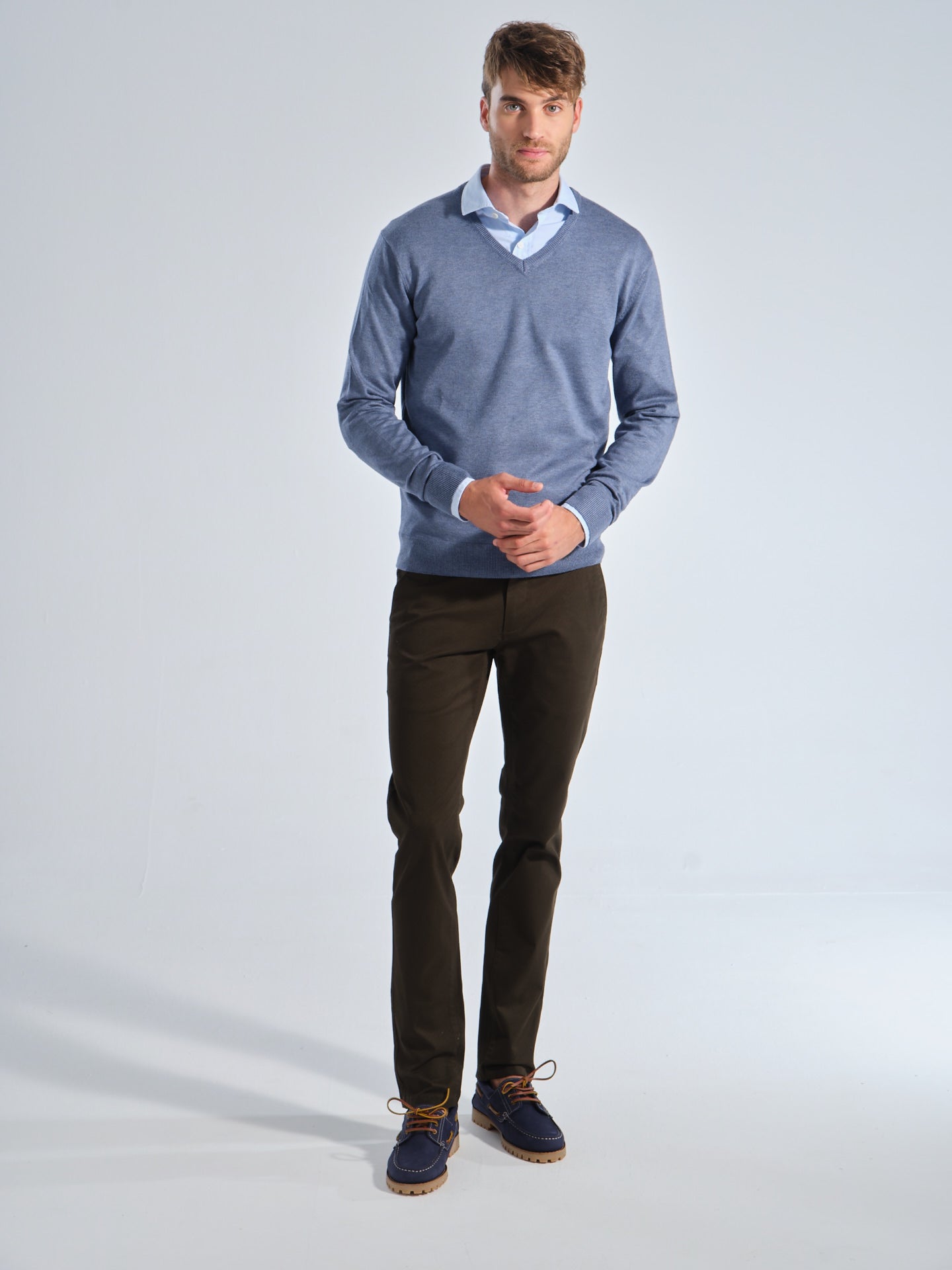 PANTALON WRAE KHAKI - Polo Hills