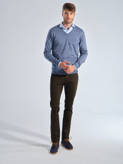PANTALON WRAE KHAKI - Polo Hills