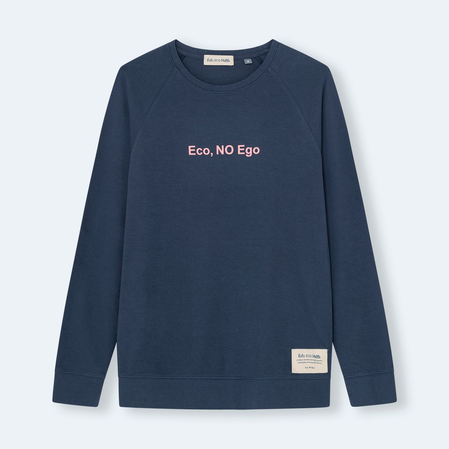 SUDADERA ECO PIQUÉ NAVY - Polo Hills