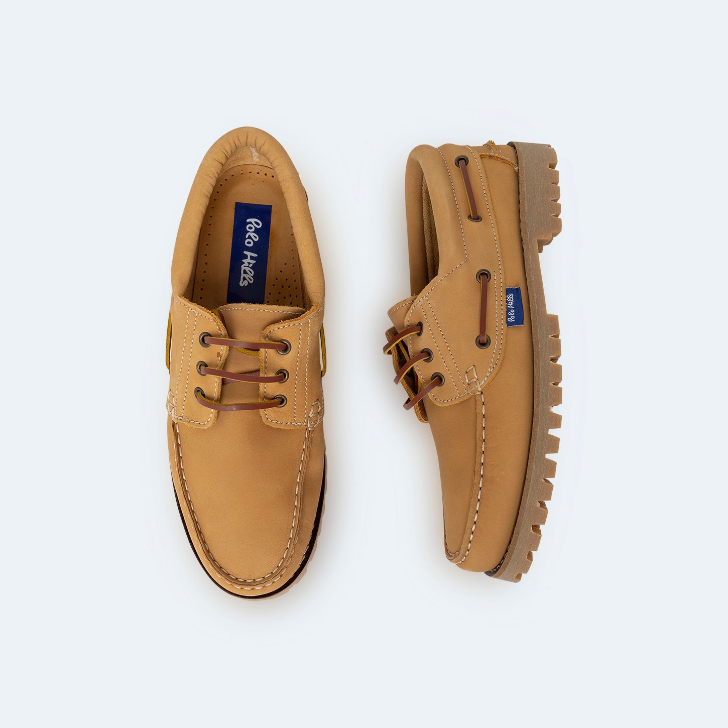 ZAPATO NAUTICO CAMEL - Polo Hills